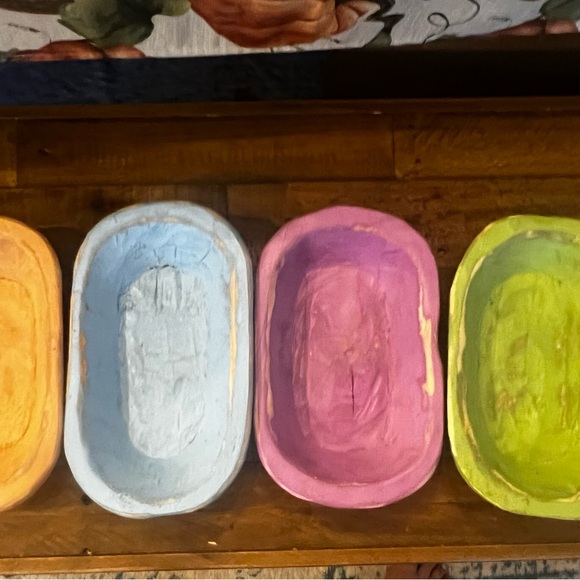 Succulent Dough Bowl Soy Candle - Picture 2 of 2